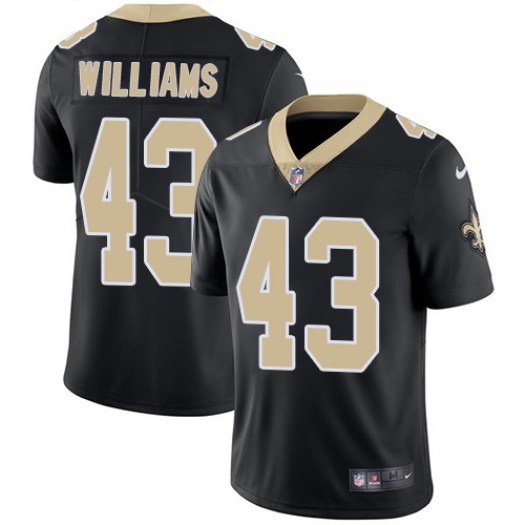Nike Men & Women & Youth Saints 43 Marcus Williams Black NFL Vapor Untouchable Limited Jersey,We sell and wholesale Nike Men & Women & Youth Saints 43 Marcus Williams Black NFL Vapor Untouchable Limited Jersey on line form chian!